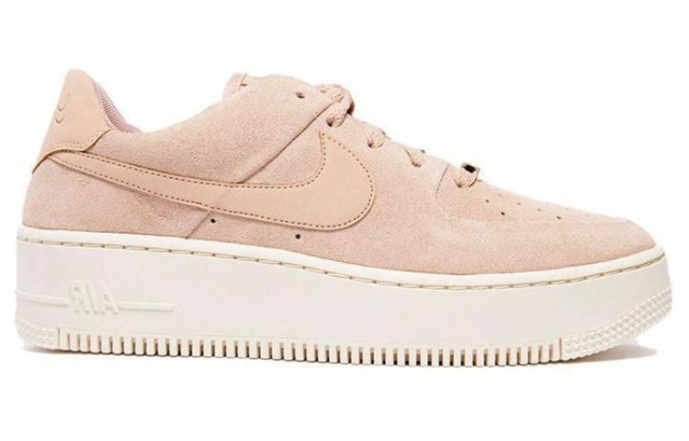 Кроссовки Nike Air Force 1 Sage Low Particle Beige (Женская размерная сетка)