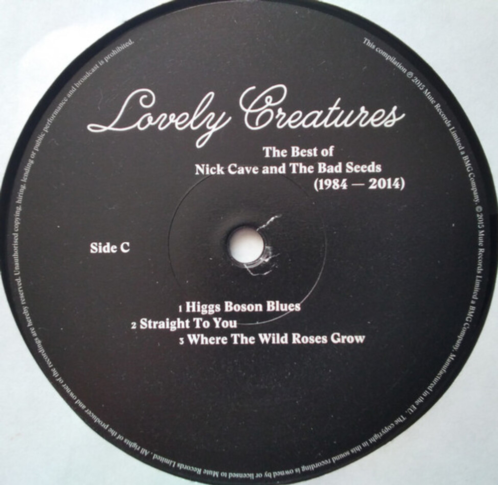 Nick Cave And The Bad Seeds / Lovely Creatures (The Best Of Nick Cave And The Bad Seeds)(1984-2014)(3LP)
