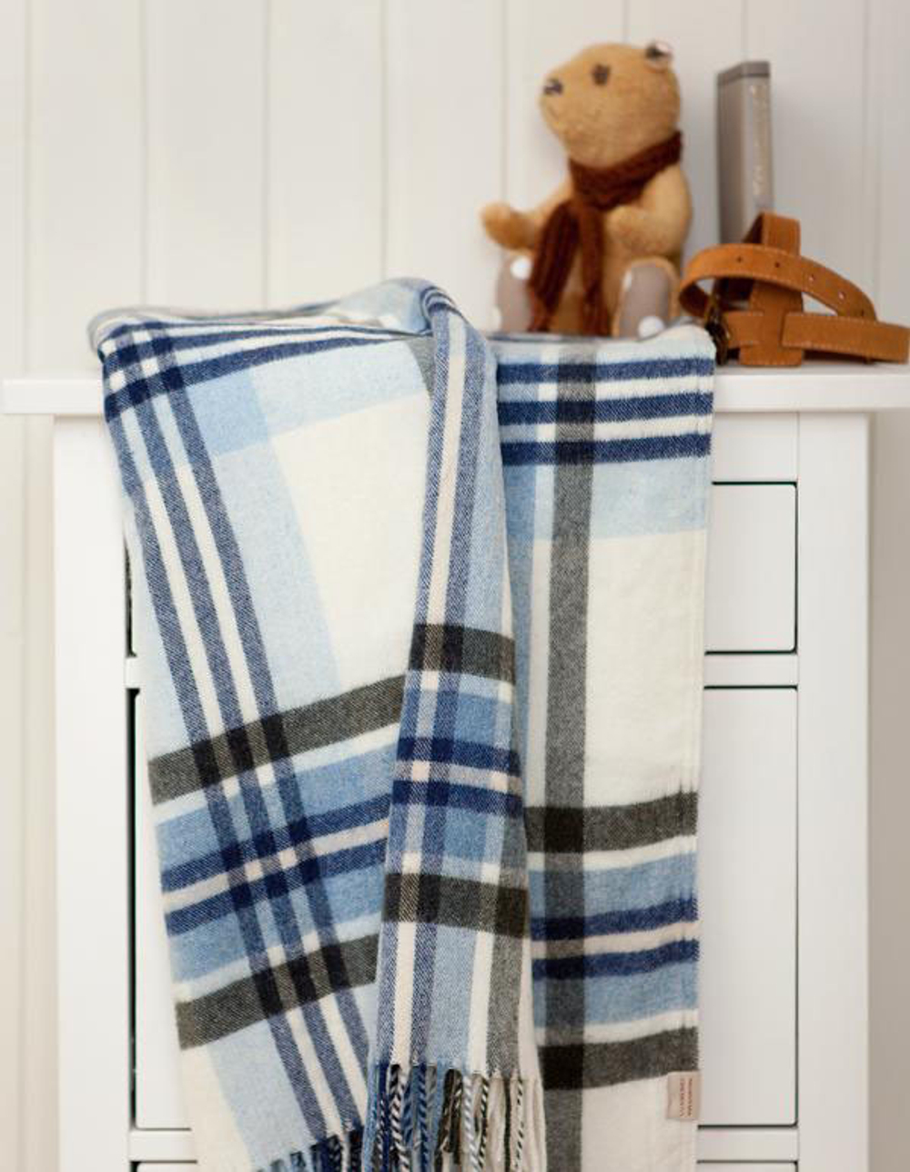 Плед 130х170 Luxberry Lux 32 синий Португалия