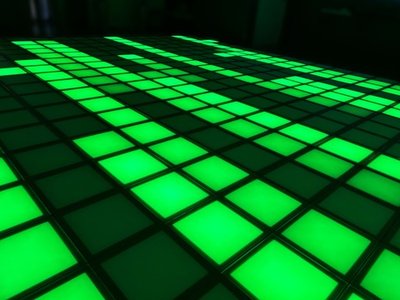 Интерактивный светодиодный пол "Арена Pixel battle"
