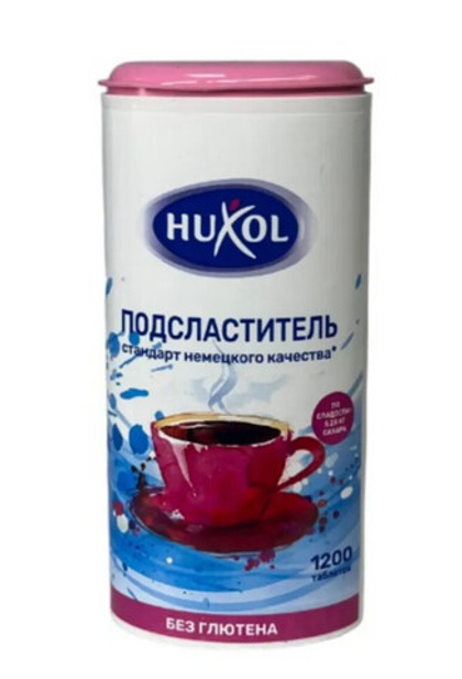Хуксол Подсластитель в таблетках, 1200 табл в даторе 24шт/кор