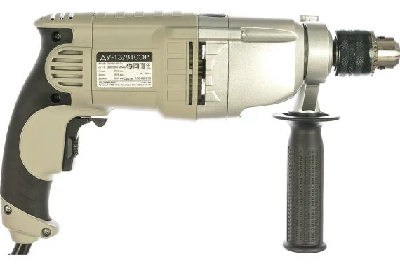 Сетевая дрель ИНТЕРСКОЛ ДУ-13/810ЭР ударная