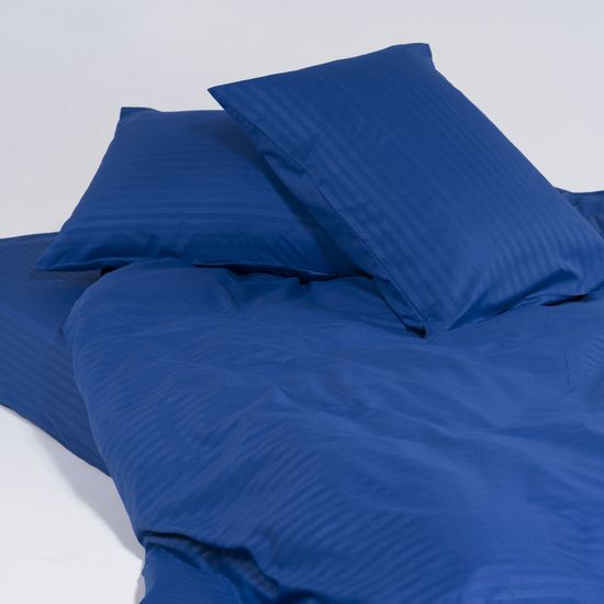 Простыня на резинке Mavi, 200x200х30, страйп полисатин HOMY