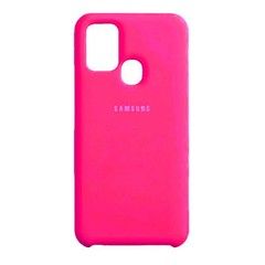 Силиконовый чехол Silicone Cover для Samsung Galaxy M31 (Розовый)