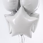 F Шар Звезда 18''/46 см, Белый (БГ-15)