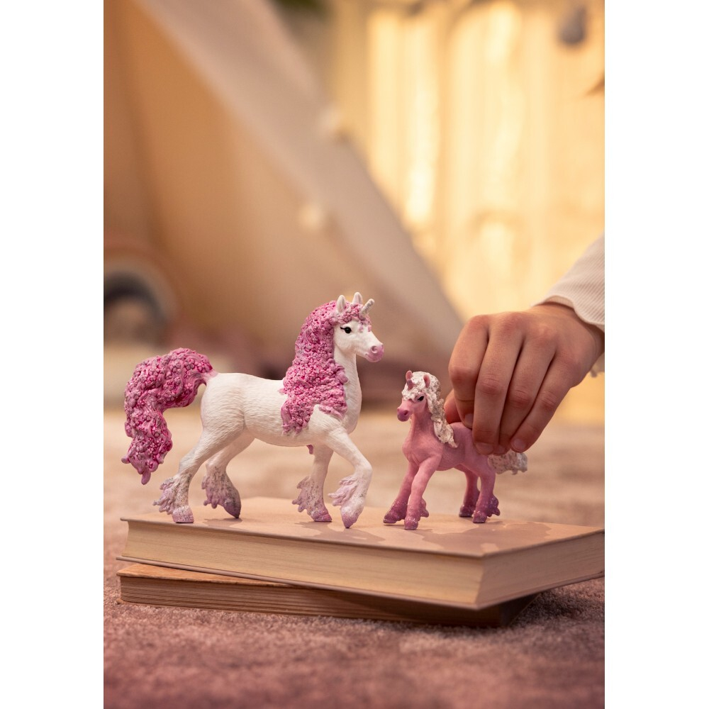 Schleich Мир эльфов Баяла - Цветочный жеребенок единорога 70832