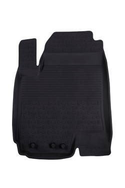 Резиновые коврики с высоким бортом для KIA Soul 2009-2014, Seintex.82568
