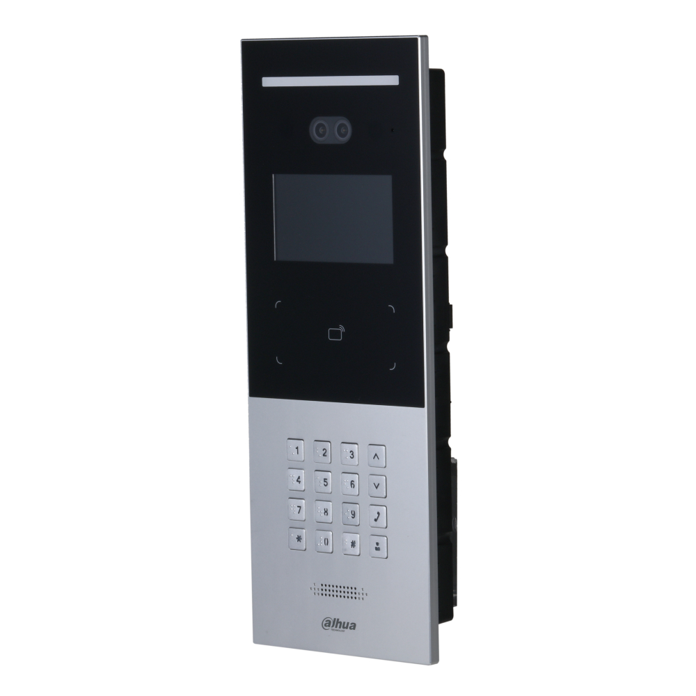 DHI-VTO6531F-S2-EA Многоабонентская IP вызывная панель c механической клавиатурой, адаптированная для работы с модулем сопряжения DHI-VTNC130AC