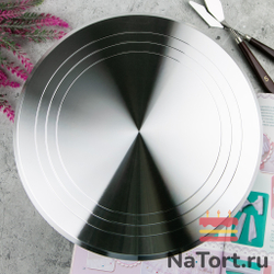 Столик вращающийся профессиональный металлический Д 31 см