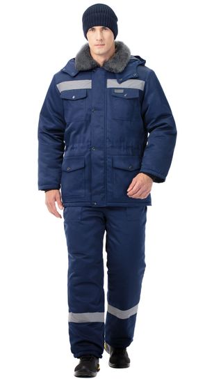 Костюм зимний "Мастер Ультра" брюки (синий)