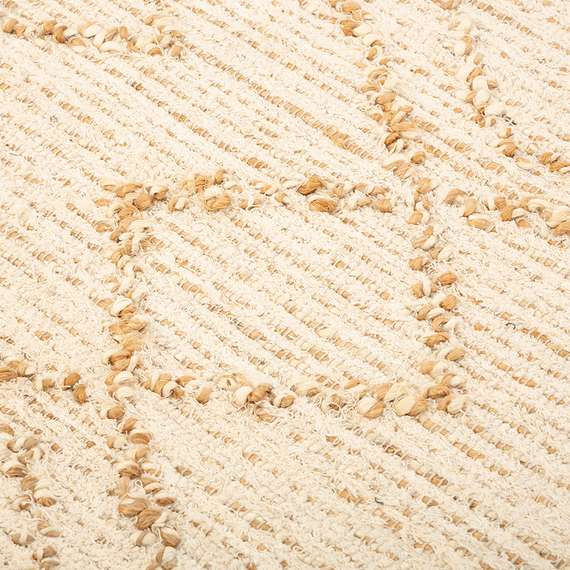 Ковер из джута и переработанного хлопка Kolkata из коллекции Ethnic, 200х300см