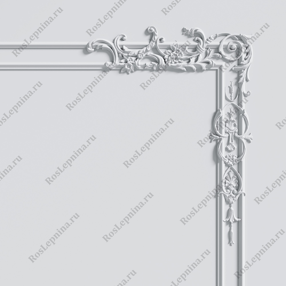 Угол с орнаментом Roslepnina UR-514D