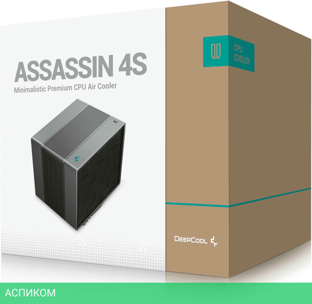 Кулер для процессора DeepCool ASSASSIN 4S черный (R-ASN4S-BKGPMN-G)