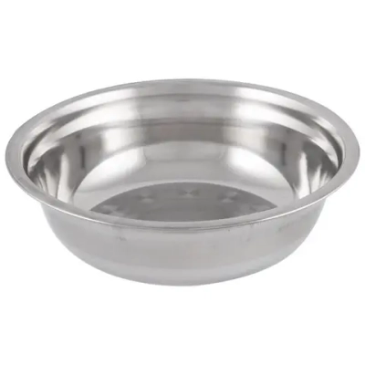 Миска Bowl-23, объем 1,7 л, с расширенными краями, из нерж стали, зеркальная полировка, ди