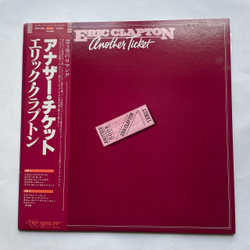 Винтажная виниловая пластинка LP Eric Clapton Another Ticket (Япония 1981) (Оби)