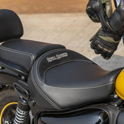 Сиденье Royal Enfield, черное Touring Rider Seat – Meteor 350, KXA00073
