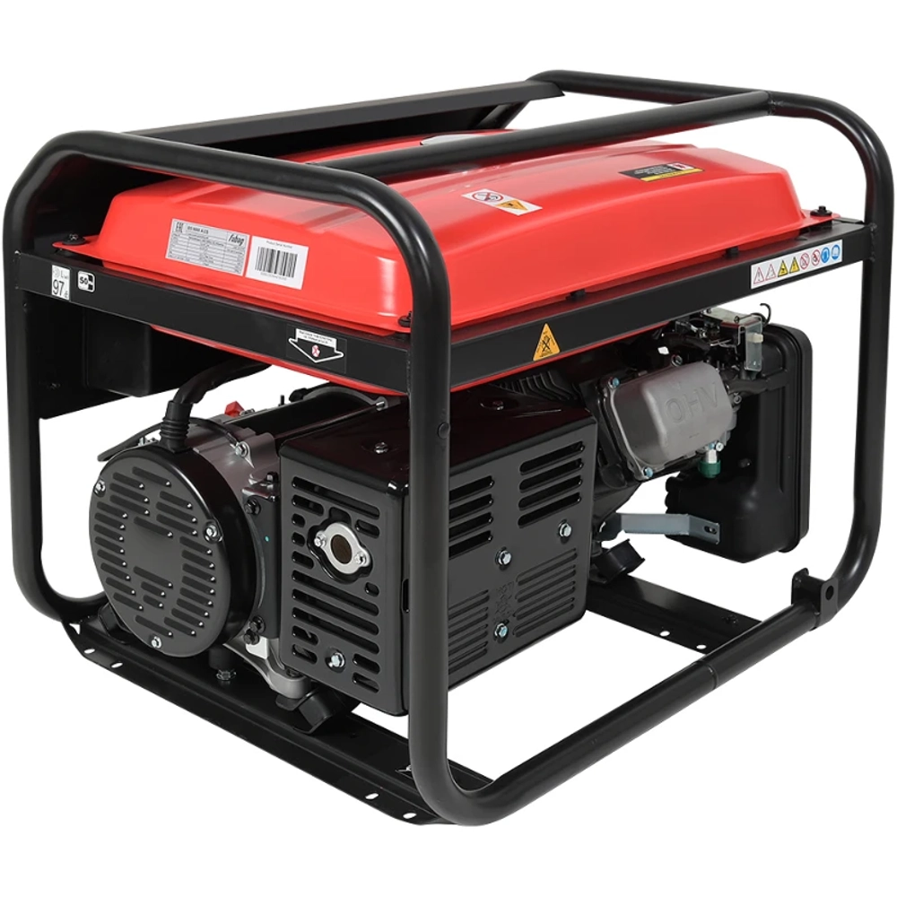 Бензиновый генератор FUBAG BS 9000 A ES с кожухом Geon 1400SS RAL 7035