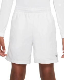 Детские теннисные шорты Nike Dri-Fit Multi+ Training - white/black