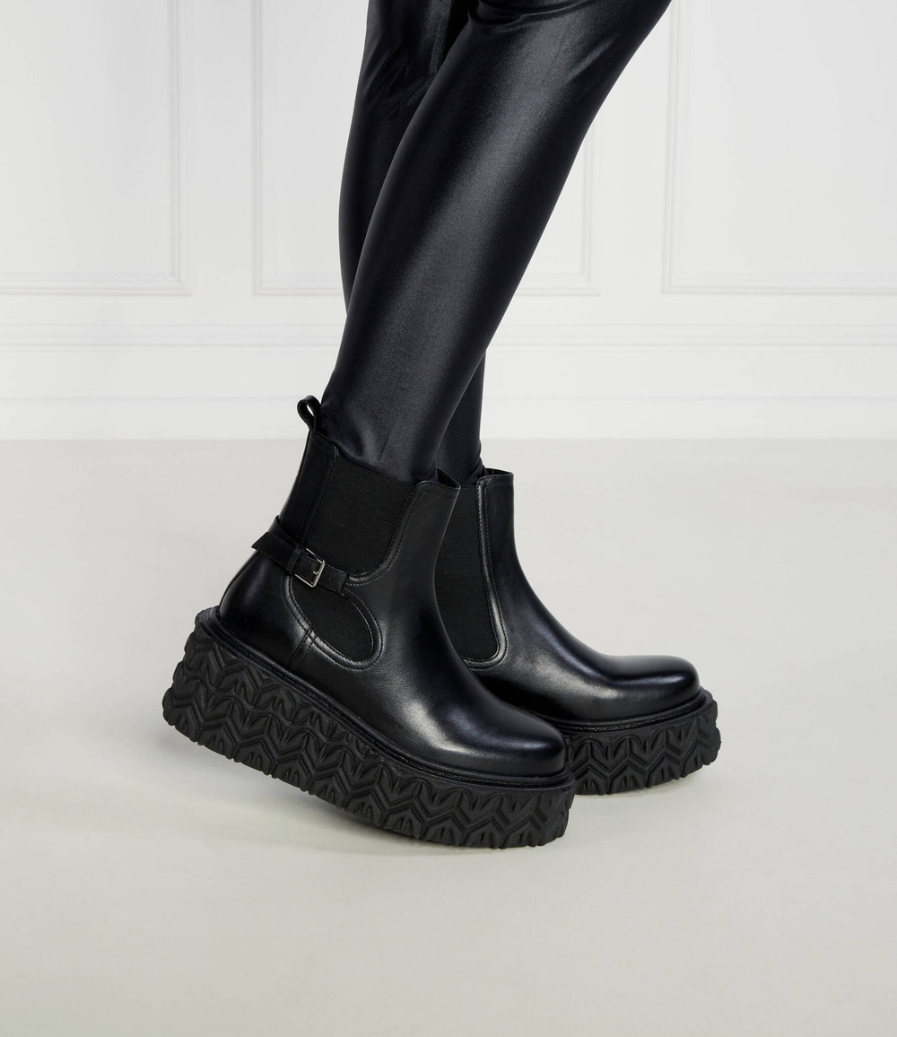 Кожаные челси Patrizia Pepe - черный(8Y0055 L078)