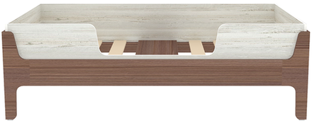 Кровать односпальная КарИВи Лотос  Бодего Темный Винтерберг