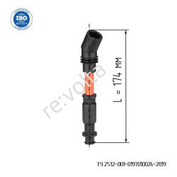 Штепсель катушки зажигания Mercedes-Benz / RVLT-83