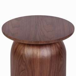 Кофейный стол Carado Ø38х48 см, орех