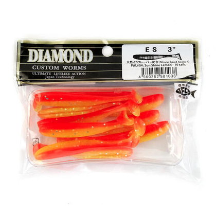 Силиконовая приманка DIAMOND ES 3" (10шт/уп)