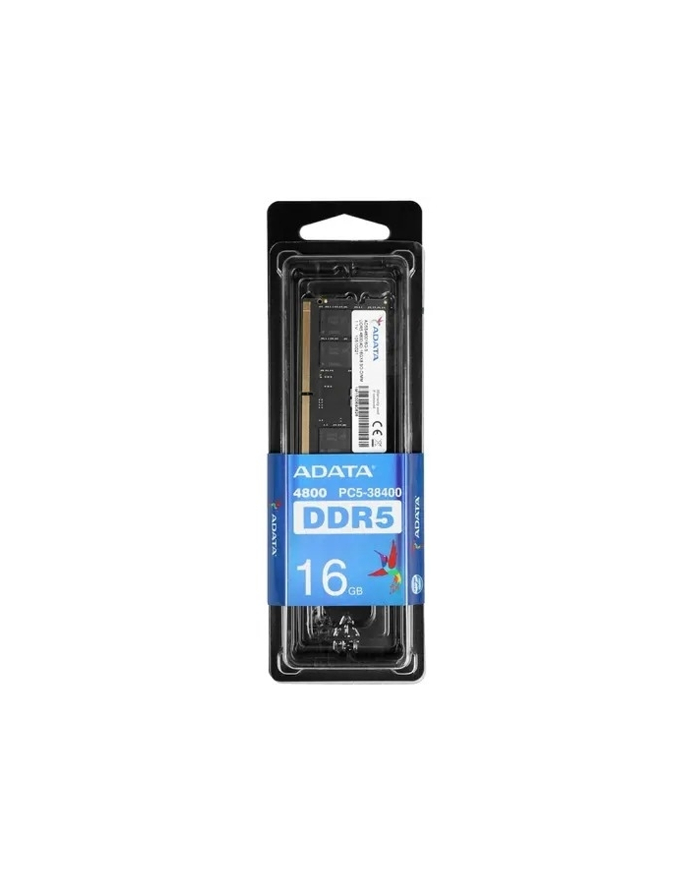 Оперативная память Модуль памяти для ноутбука DDR5 16GB DDR5-4800 AD5S480016G-S, CL40, 1.1V ADATA