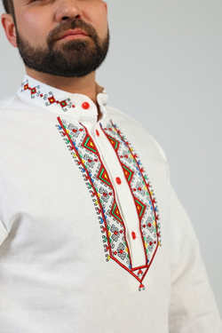 Рубашка мужская с поясом