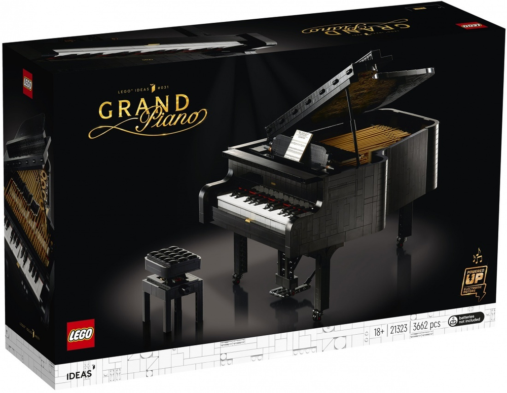 LEGO Ideas: Рояль 21323 — Grand Piano — Лего Идеи