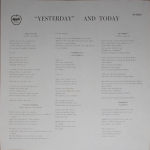 The Beatles / Yesterday And Today (LP)