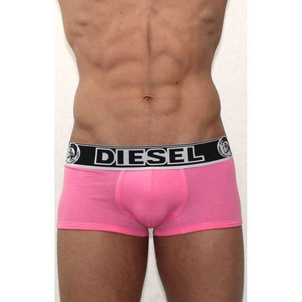 Мужские трусы боксеры розовые Diesel Only the Brave Pink Boxer