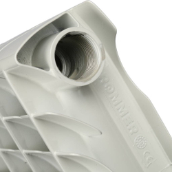 ROMMER Optima 500  4 секций радиатор алюминиевый (RAL9016)