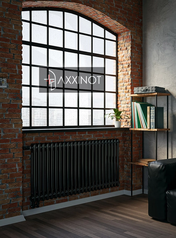 Axxinot Sentir 2050 - двухтрубный трубчатый радиатор высотой 500 мм, нижнее подключение с термовентилем