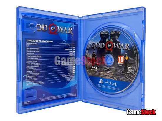 PS4 God of War / Бог Войны 2018 (Б/У, Полностью на русском языке, CUSA-07412)