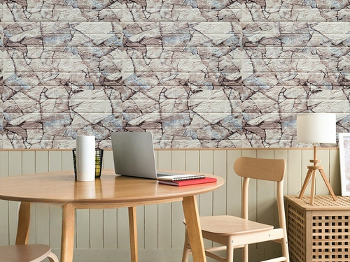 Самоклеящаяся мягкая панель ПВХ Альбион 770х700х3 мм