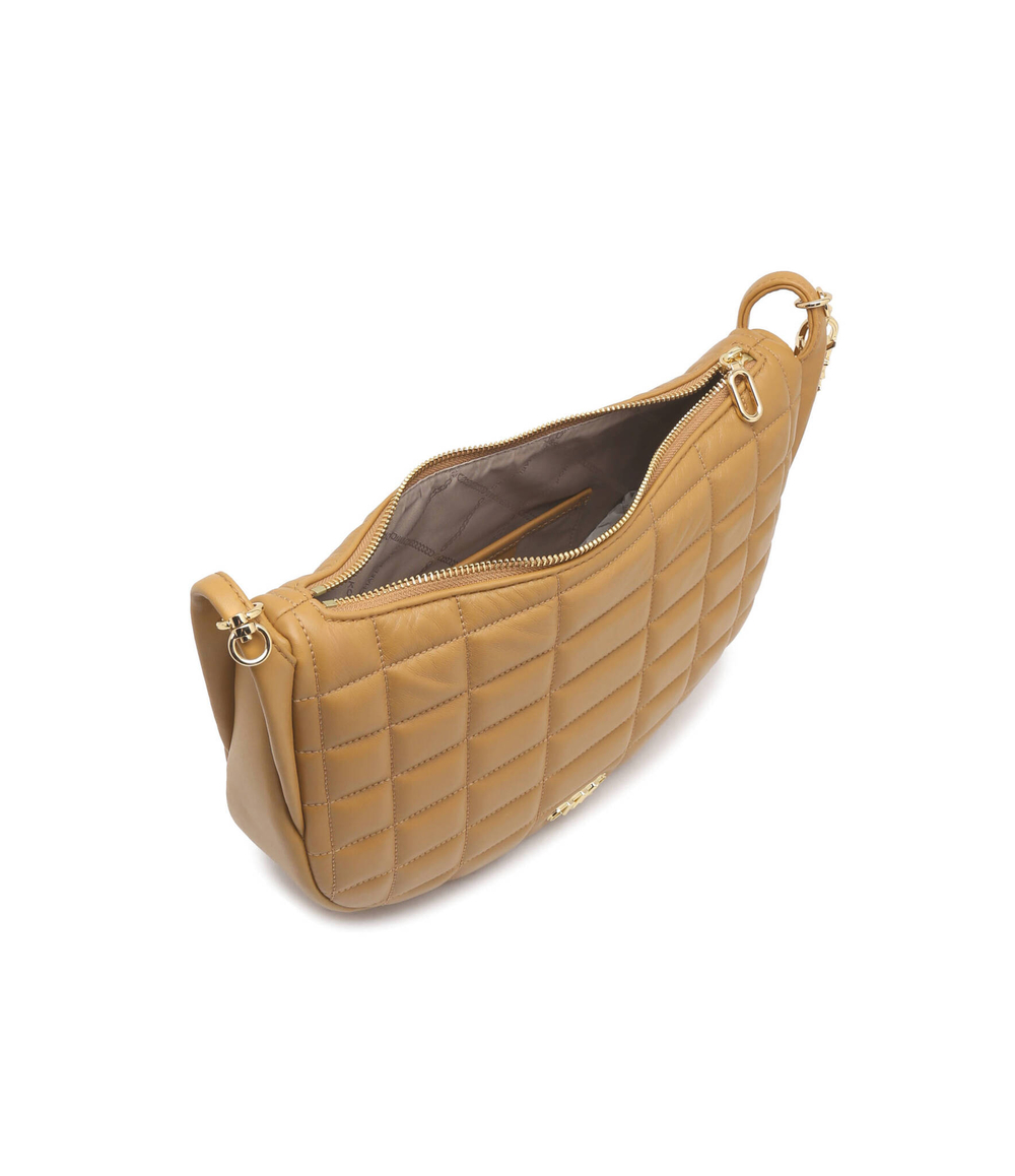 Кожаная сумка через плечо LG CHAIN MSGR Michael Kors - светло-коричневый(30S4G8NM3L)