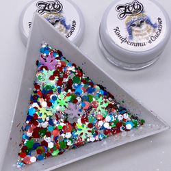 Zoo конфетти Снежок 1568