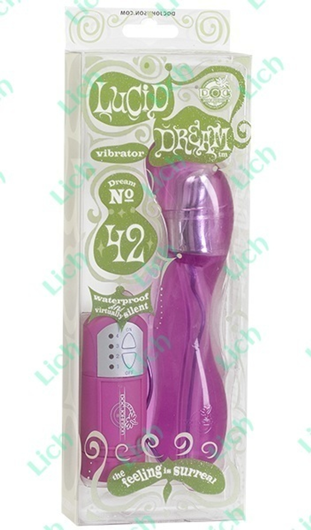 Вибратор обтекаемой формы из серии LUCID DREAMS