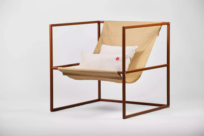 Уличное кресло TESS Outdoor Chair oxi / taupe textile (Up!Flame)