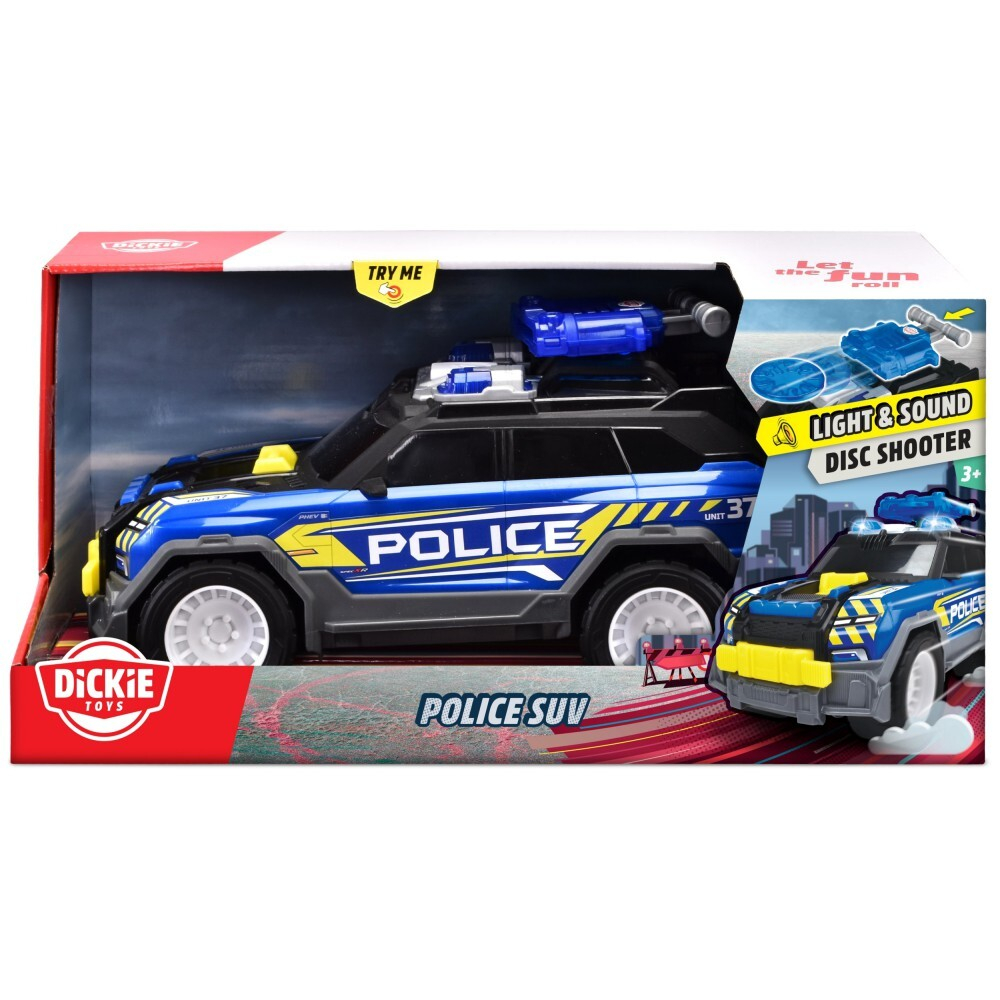 Dickie Action Series - Полицейская радиомашина 30 см Автомобиль со светом и звуком 3306022 / артикул   3306022  / GTIN 4006333088629