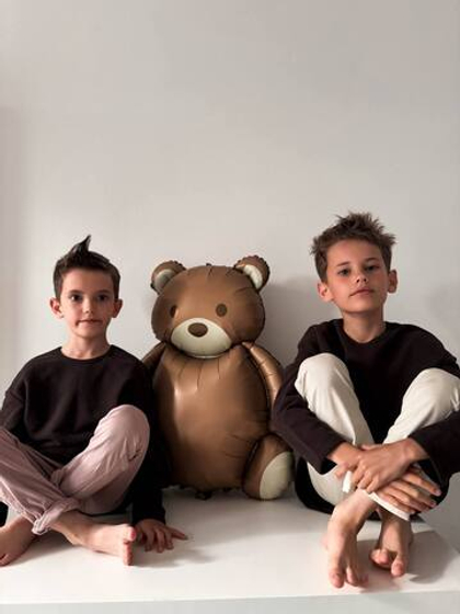 свитшот в цвете шоколад