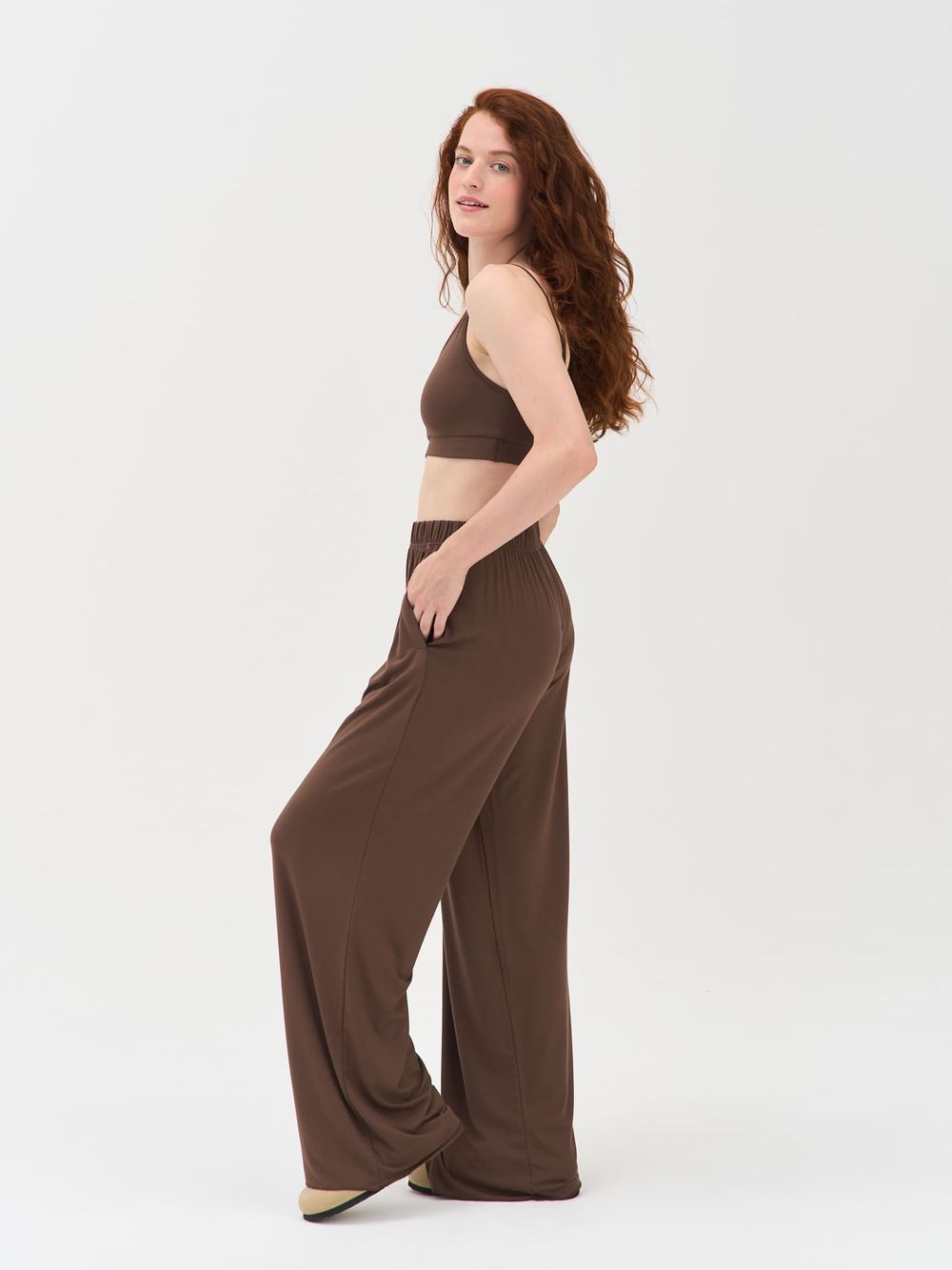 Штаны домашние "Шоколад" женские