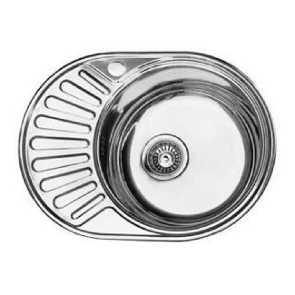 Мойка 5745 SKL 0.6/160 врезная овальная SKL5745ECO