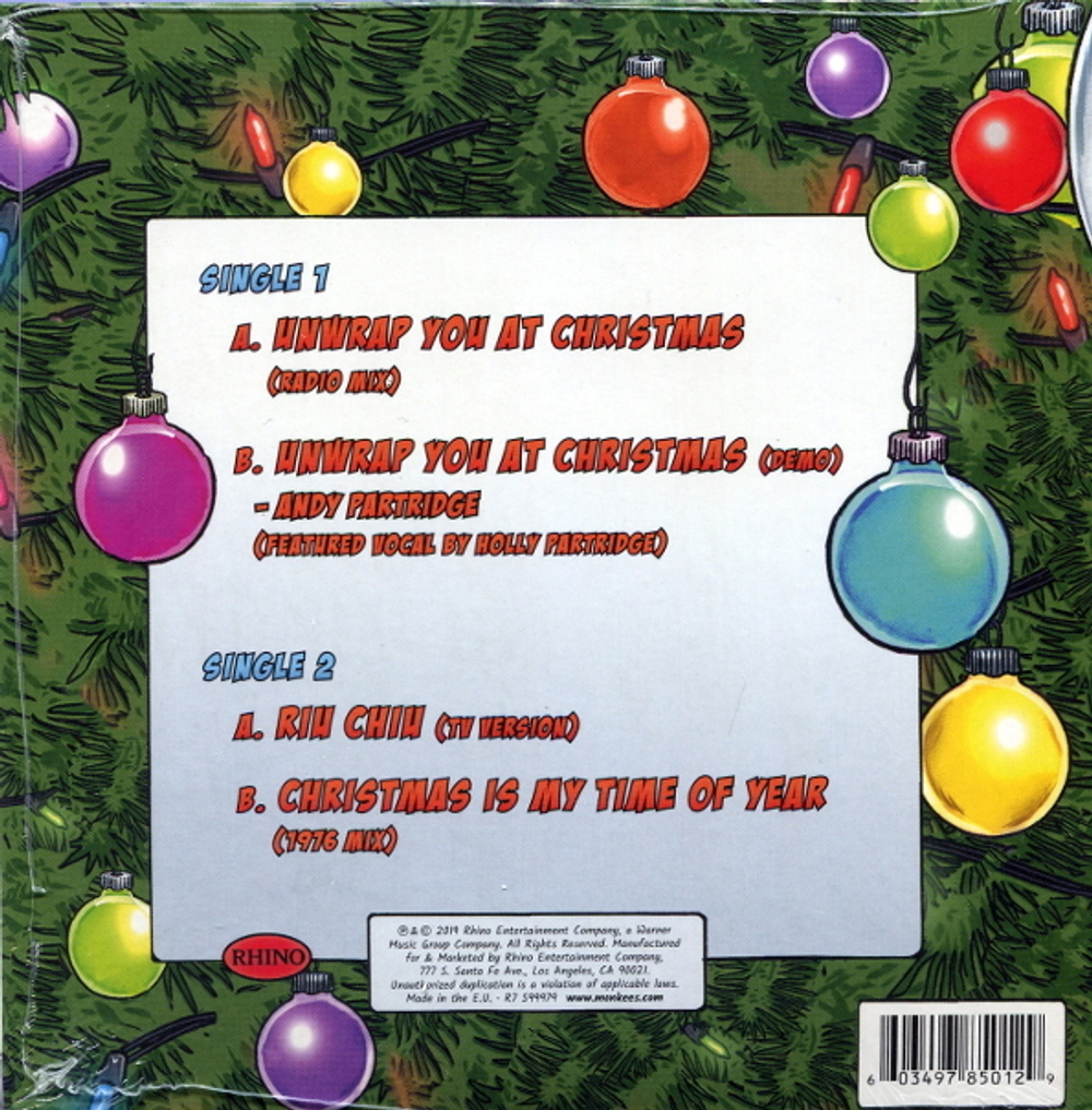 The Monkees / Christmas Party Plus! (Limited Edition)(Coloured Vinyl)(2x7" Vinyl Single)