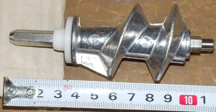 Шнек для мясорубки moulinex (мулинекс) короткий шток, шестигранник - MS-0694706