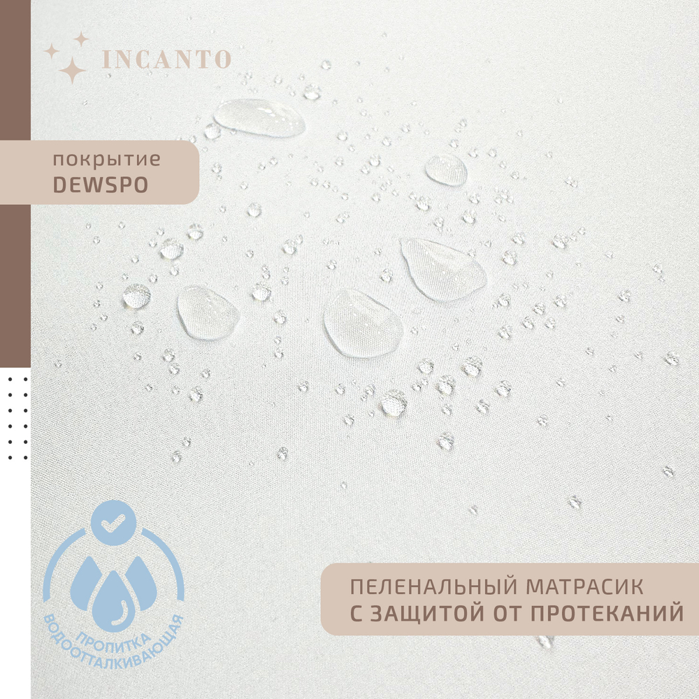 Матрас для пеленания Зайка цвет белый