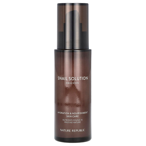 Nature Republic, Snail Solution, эмульсия, 120 мл (4,05 жидк. унции)