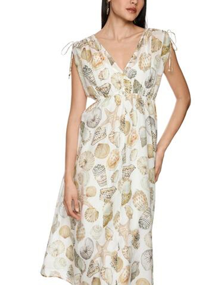 Marc Cain Сарафан из смеси хлопка и шелка