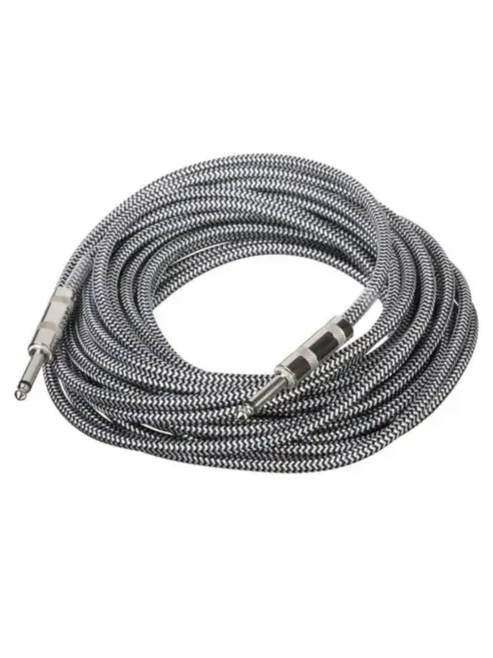 Foix XA06-BK Кабель инструментальный, 6м, черный, jack - jack. Изоляция: ПВХ. Внешний диаметр: 7мм. Внешняя оболочка: плетеная.